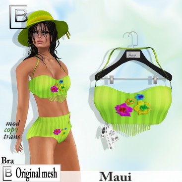 Baboom-MAui- original Bra-green